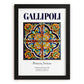 Gallipoli, Italy – Travel Memories Wall Print, in sleek black frame