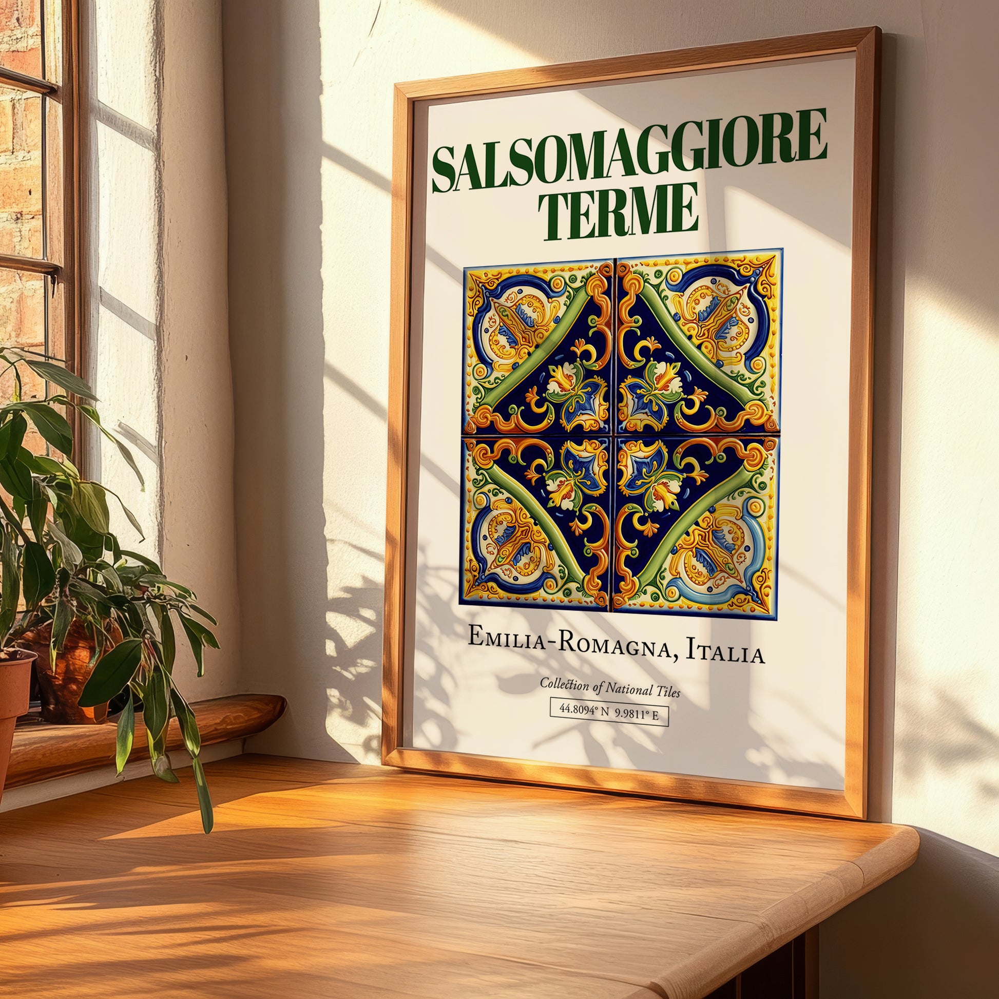 Salsomaggiore Terme, Italy – Architectural Travel Art, clean layout with no caption