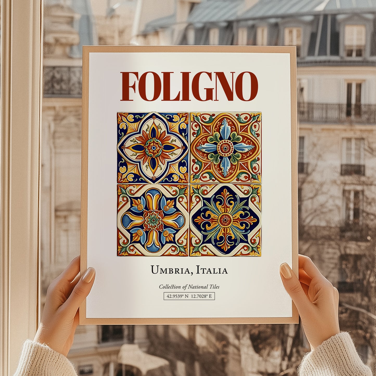 Foligno, Italy – Vintage Travel Poster