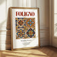 Foligno, Italy – Vintage Travel Poster, styled in a charming Paris street view