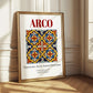 Arco, Italy – Travel Poster, styled in a charming Paris street view