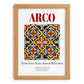 Arco, Italy – Travel Poster, set in oak frame