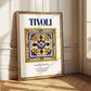 Tivoli, Italy – Travel Print, styled in a charming Paris street view