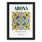 Arona, Italy – Travel Print, in sleek black frame