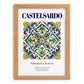 Castelsardo, Italy – Country Culture Poster, set in oak frame