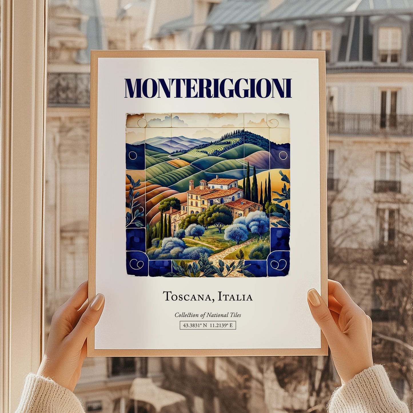 Monteriggioni, Italy – Travel Print