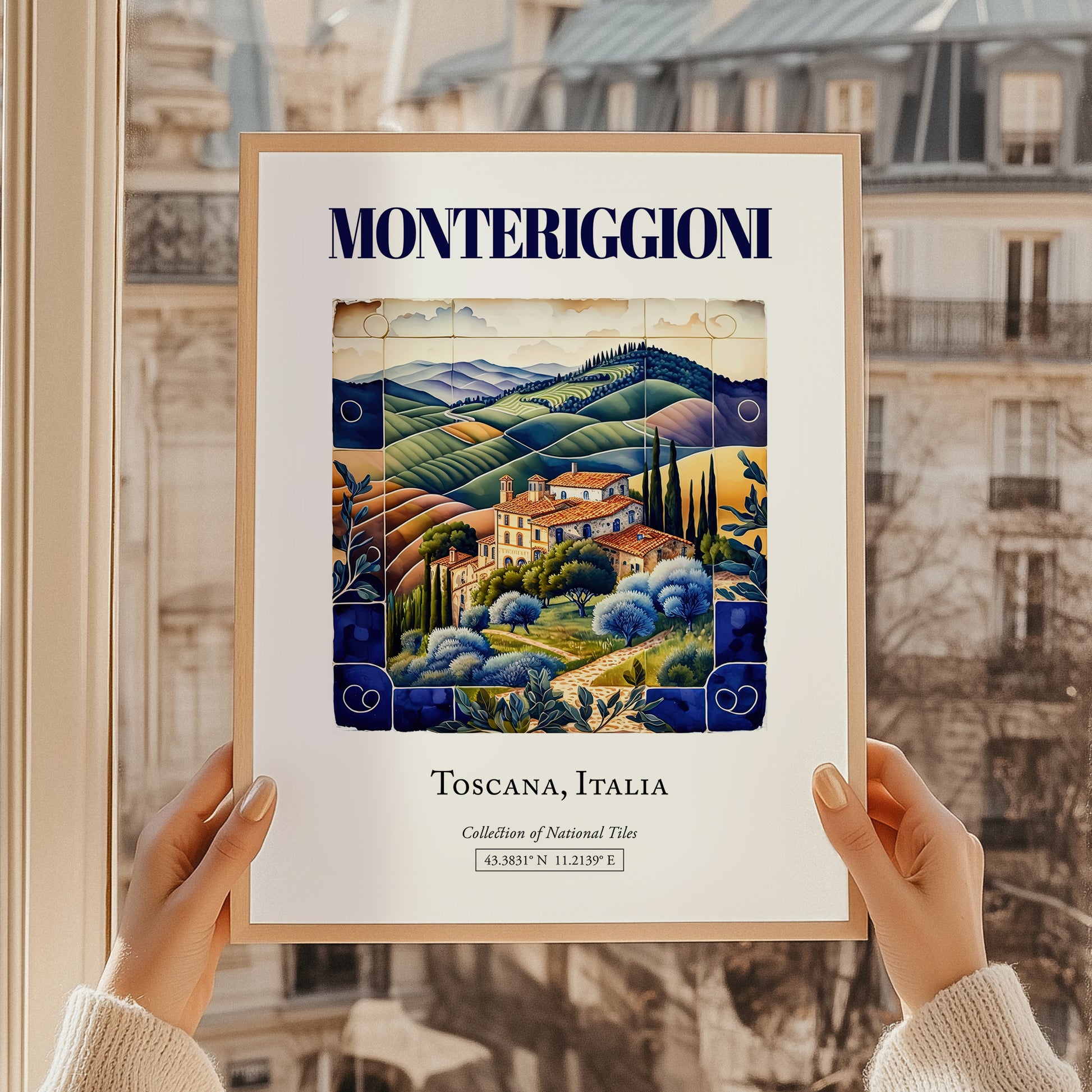 Monteriggioni, Italy – Travel Print