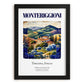 Monteriggioni, Italy – Travel Print, in sleek black frame