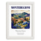 Monteriggioni, Italy – Travel Print, placed in minimal white frame