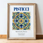 Pisticci, Italy – Global Cities Wall Print, in wooden frame leaning on the floor