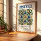 Pisticci, Italy – Global Cities Wall Print, clean layout with no caption