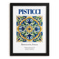 Pisticci, Italy – Global Cities Wall Print, in sleek black frame