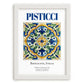 Pisticci, Italy – Global Cities Wall Print, placed in minimal white frame
