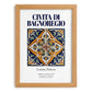 Civita di Bagnoregio, Italy – Travel Print, set in oak frame