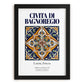 Civita di Bagnoregio, Italy – Travel Print, in sleek black frame