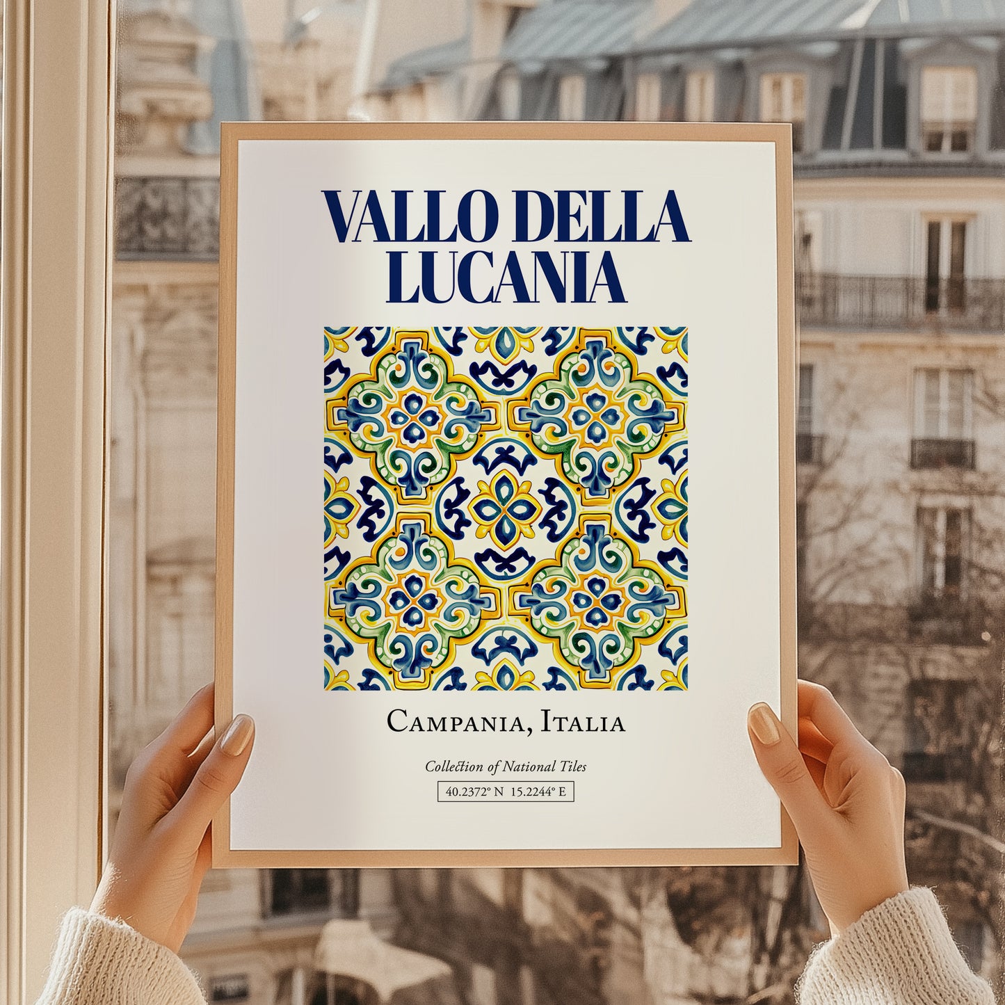 Vallo della Lucania, Italy – Travel Poster