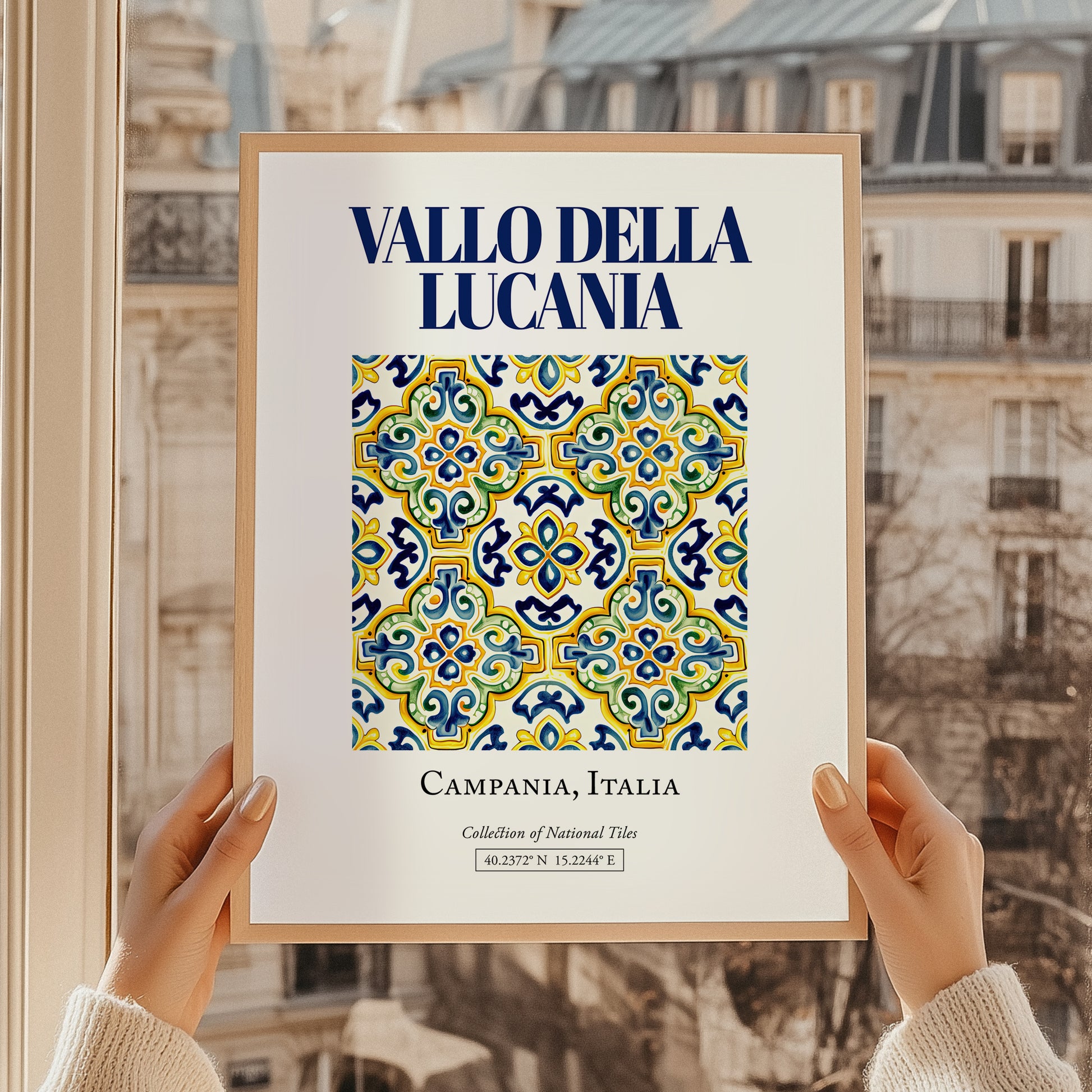 Vallo della Lucania, Italy – Travel Poster