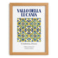 Vallo della Lucania, Italy – Travel Poster, set in oak frame