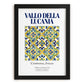 Vallo della Lucania, Italy – Travel Poster, in sleek black frame