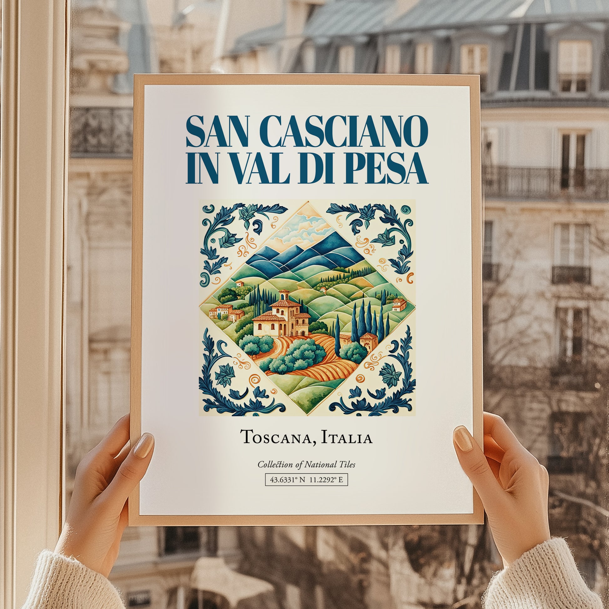 San Casciano in Val di Pesa, Italy – Travel Poster