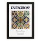 Caltagirone, Italy – Travel Wall Decor, in sleek black frame