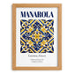 Manarola, Italy – Travel Wall Decor, set in oak frame