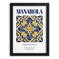 Manarola, Italy – Travel Wall Decor, in sleek black frame