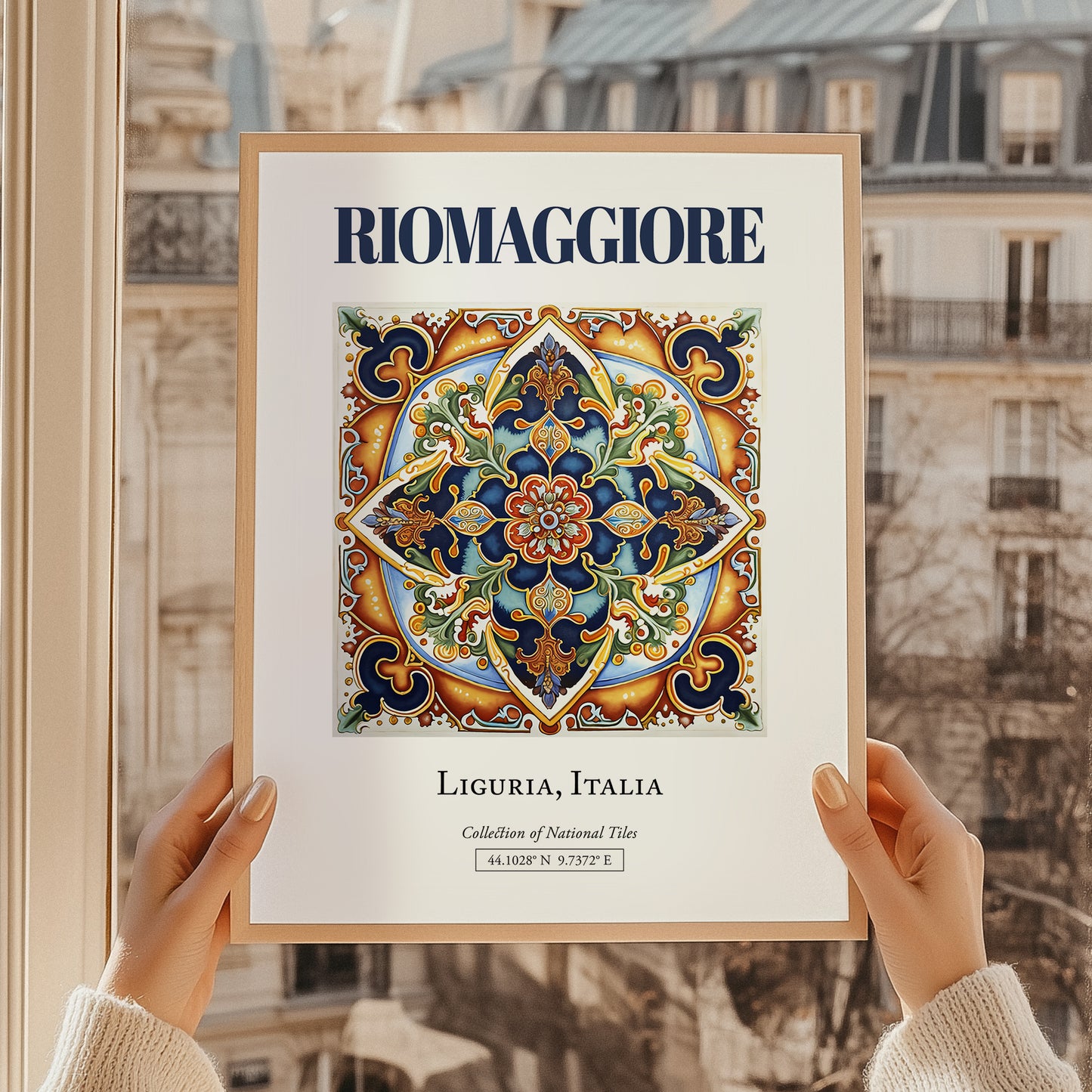 Riomaggiore, Italy – Travel Poster