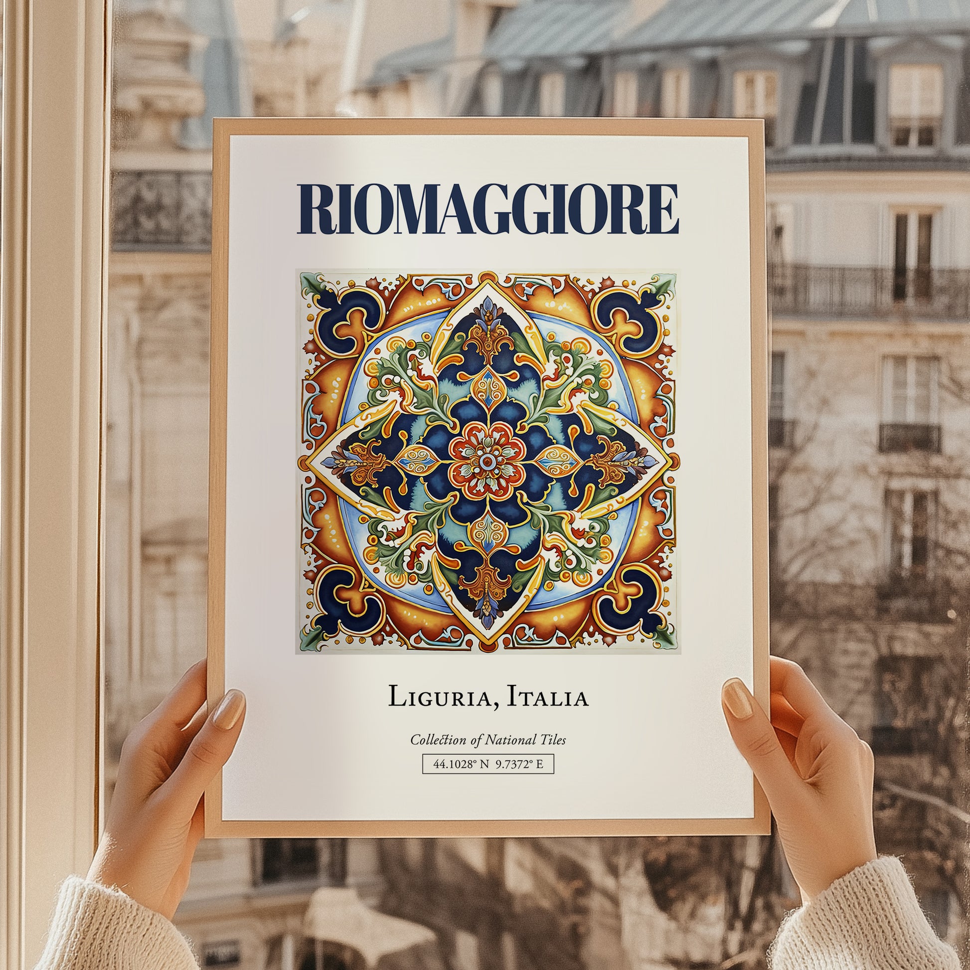Riomaggiore, Italy – Travel Poster
