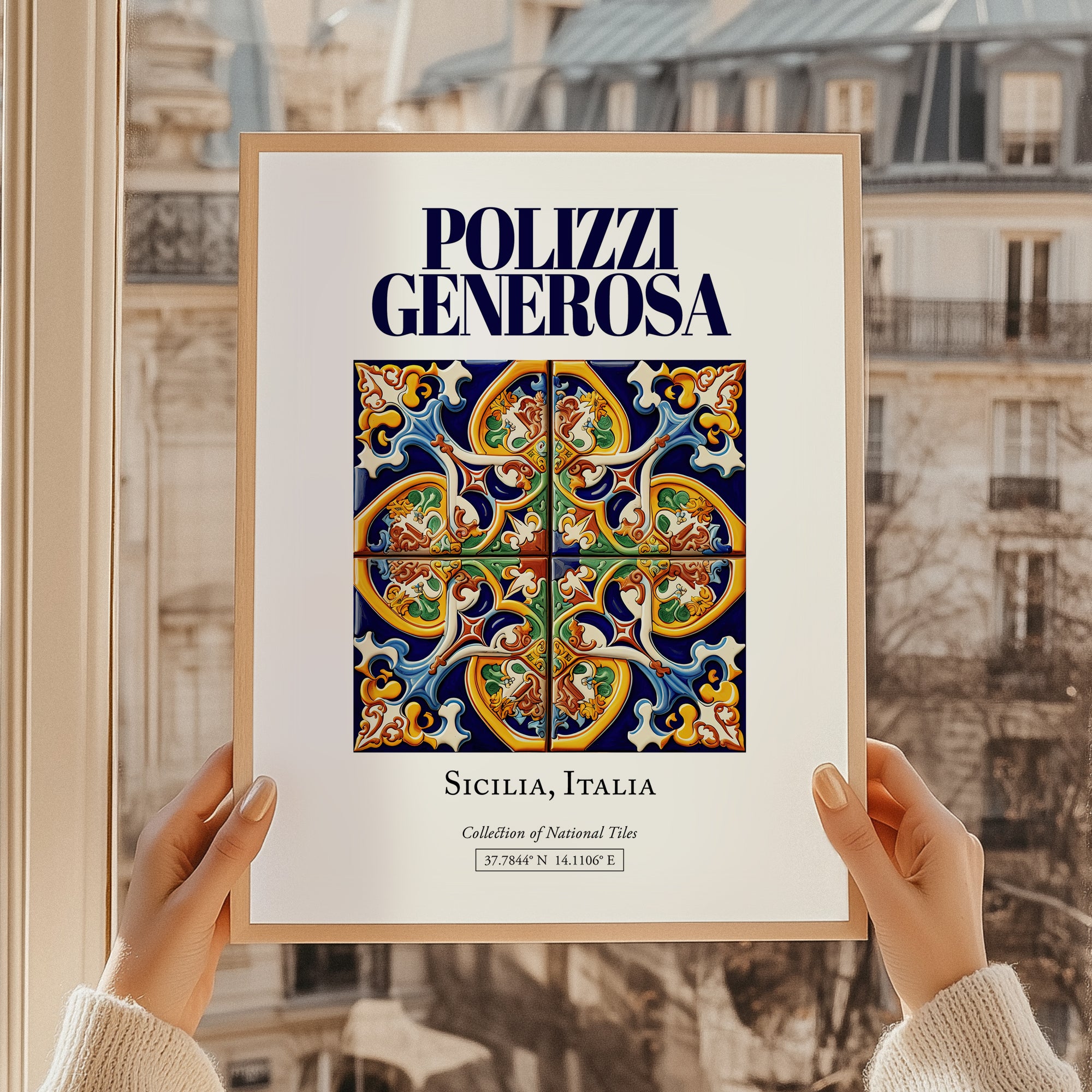 Polizzi Generosa, Italy – Travel Poster