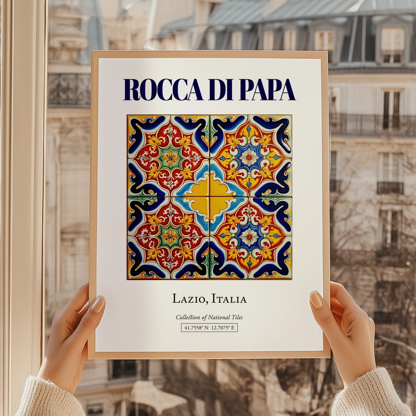 Rocca di Papa, Italy – World Heritage Travel Poster