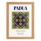 Padua, Italy – Travel Print, set in oak frame