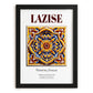 Lazise, Italy – Travel Print, in sleek black frame