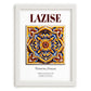 Lazise, Italy – Travel Print, placed in minimal white frame