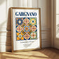Gargnano, Italy – Travel Poster, styled in a charming Paris street view