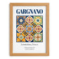 Gargnano, Italy – Travel Poster, set in oak frame