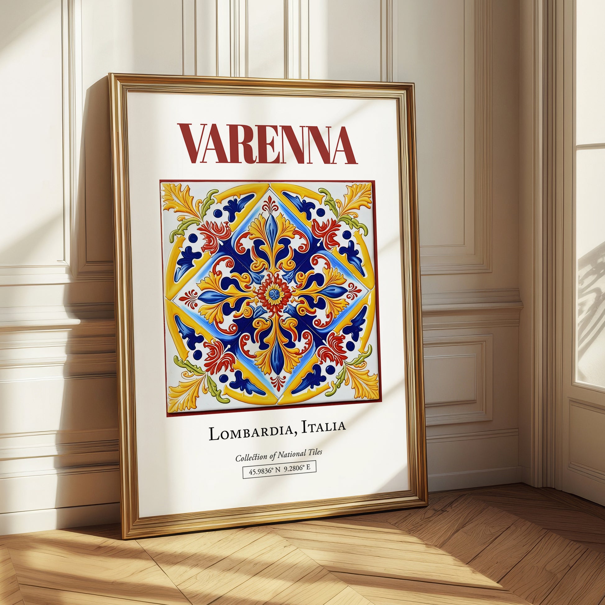 Varenna, Italy – Travel Print, styled in a charming Paris street view