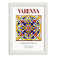 Varenna, Italy – Travel Print, placed in minimal white frame