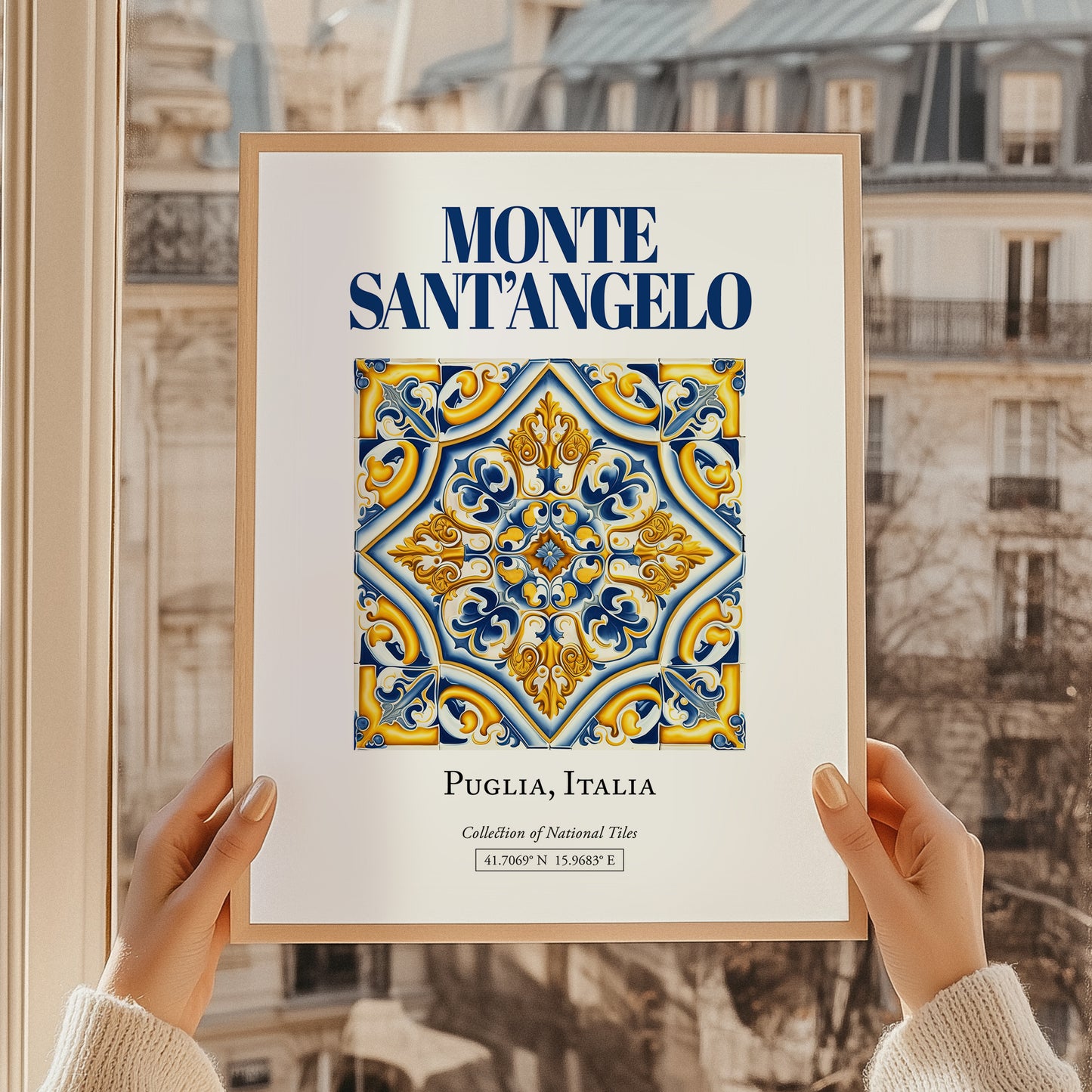 Monte Sant'Angelo, Italy – Travel Poster