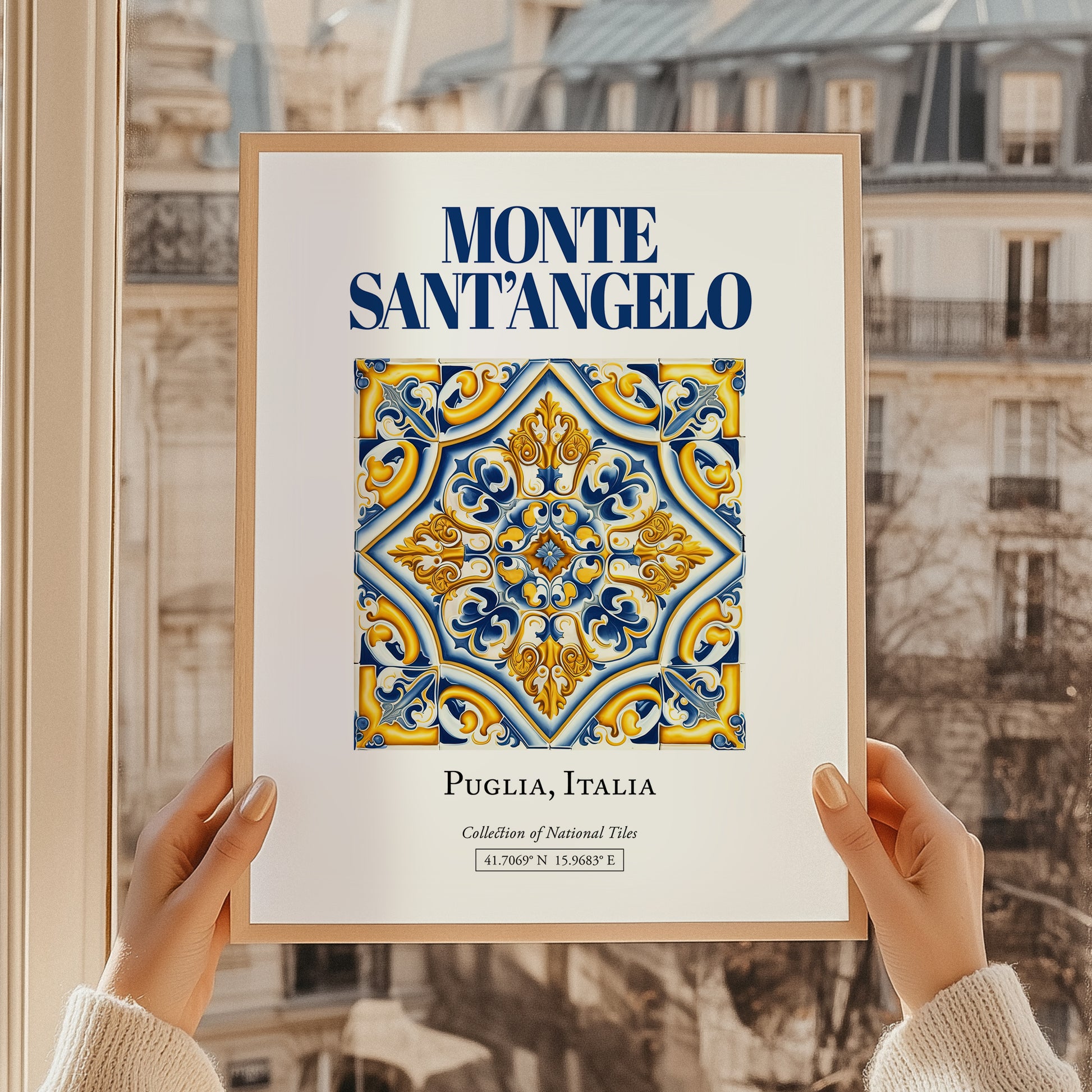Monte Sant'Angelo, Italy – Travel Poster