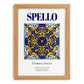 Spello, Italy – Country Culture Poster, set in oak frame