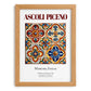 Ascoli Piceno, Italy – Travel Wall Art, set in oak frame
