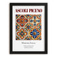 Ascoli Piceno, Italy – Travel Wall Art, in sleek black frame