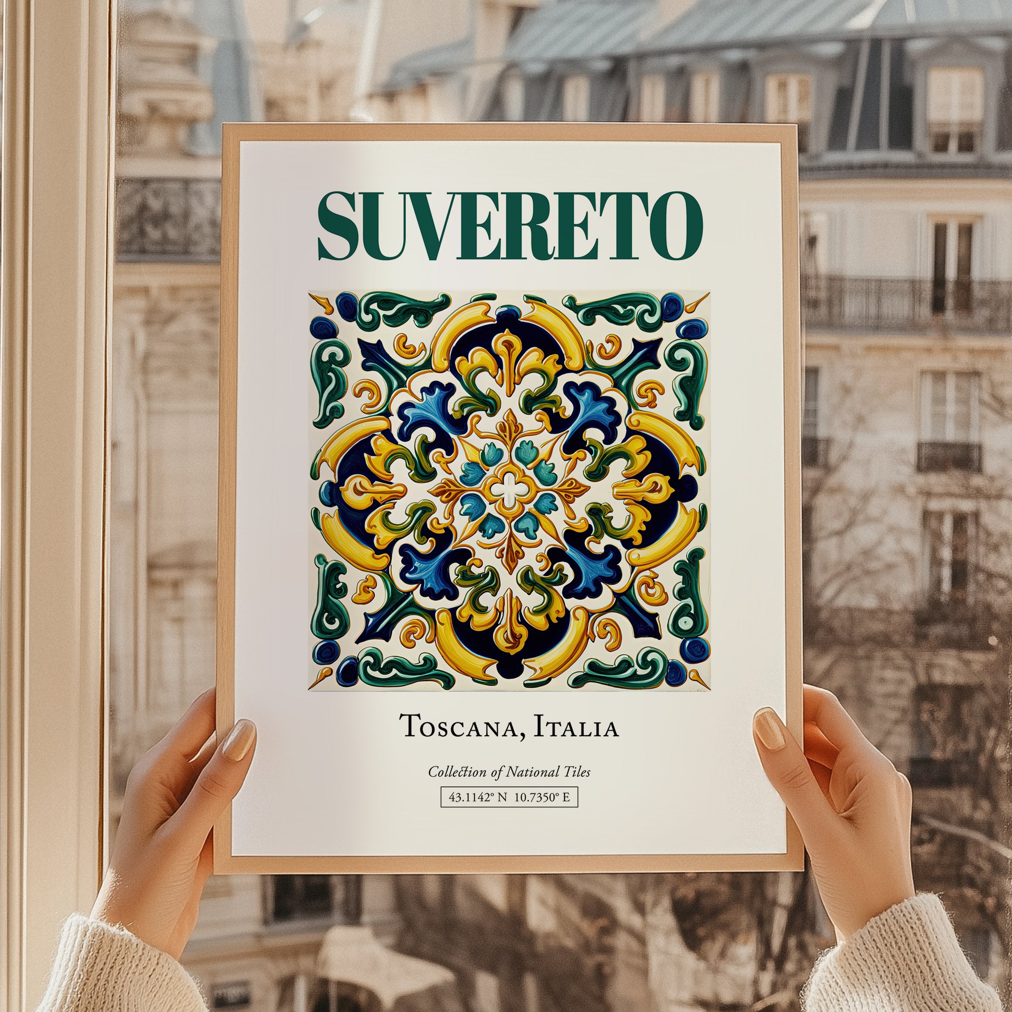 Suvereto, Italy – Travel Poster
