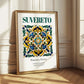 Suvereto, Italy – Travel Poster, styled in a charming Paris street view