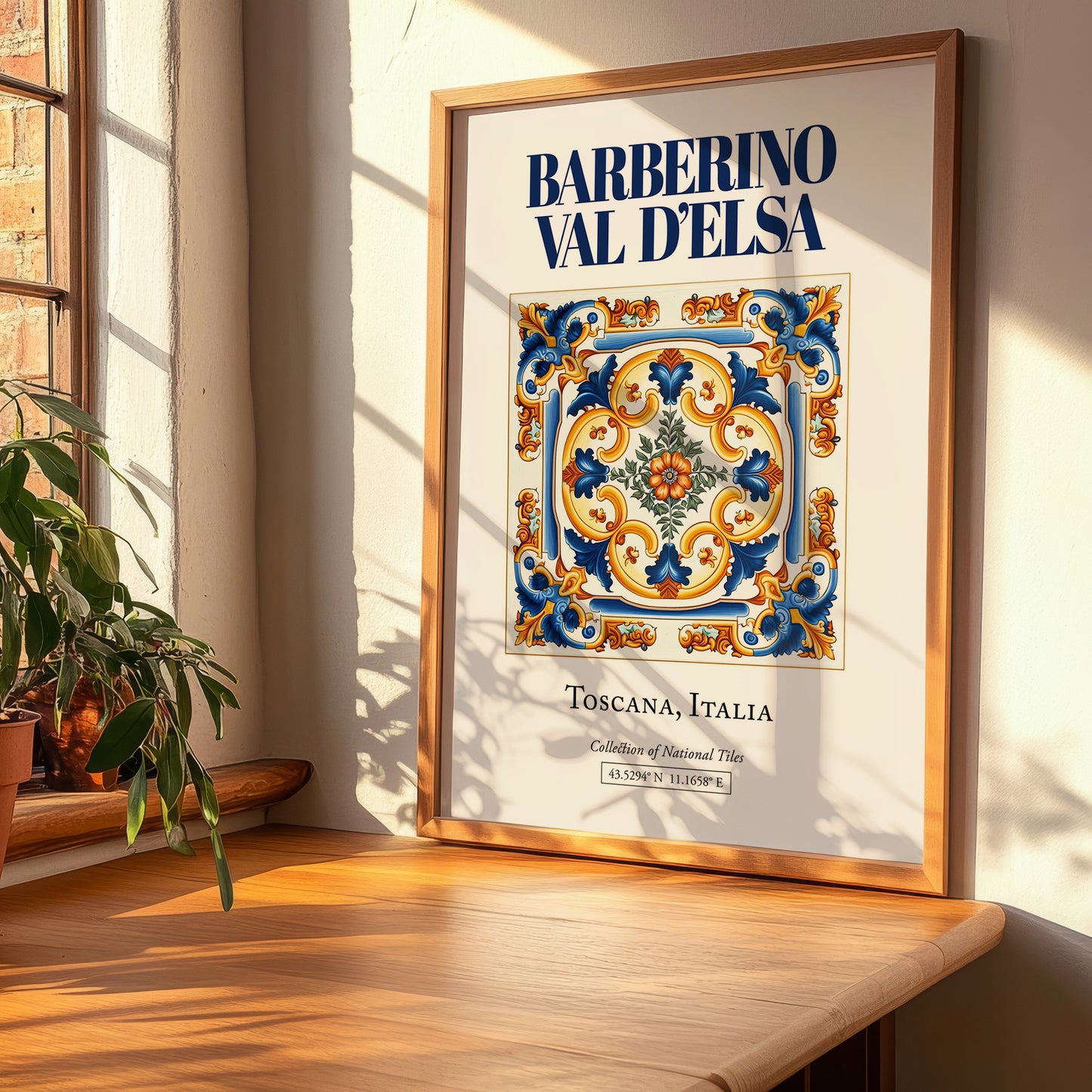 Barberino Val d'Elsa, Italy – Travel Wall Decor, clean layout with no caption