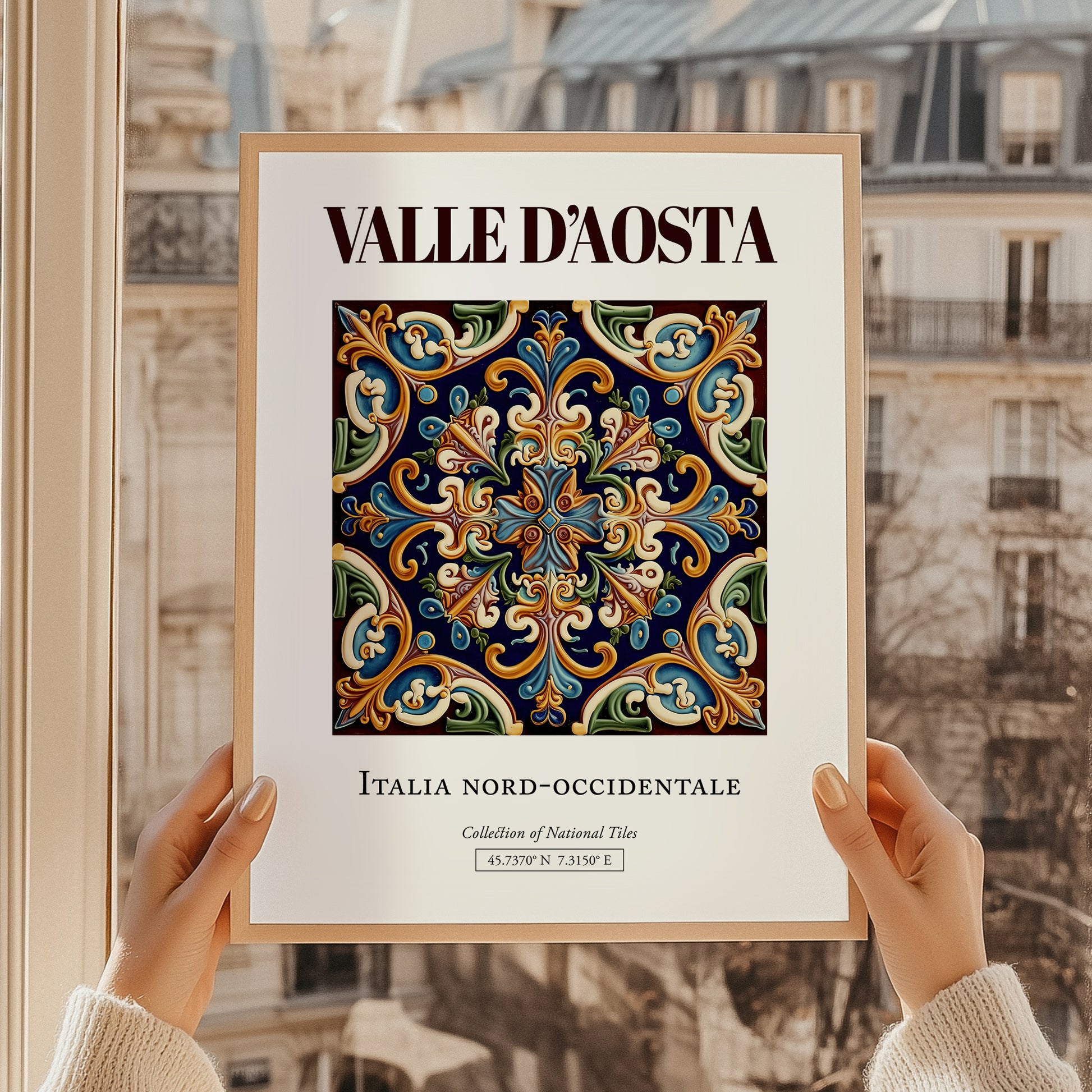 Valle d'Aosta, Italy – Travel Poster