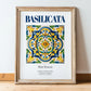 Basilicata, Italy – Travel Wall Decor, in wooden frame leaning on the floor