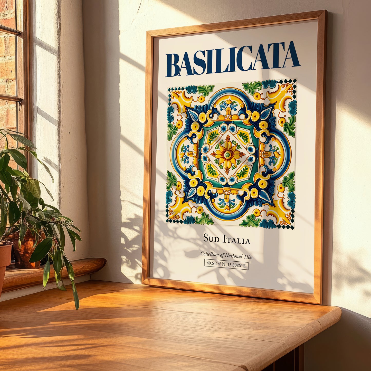 Basilicata, Italy – Travel Wall Decor, clean layout with no caption