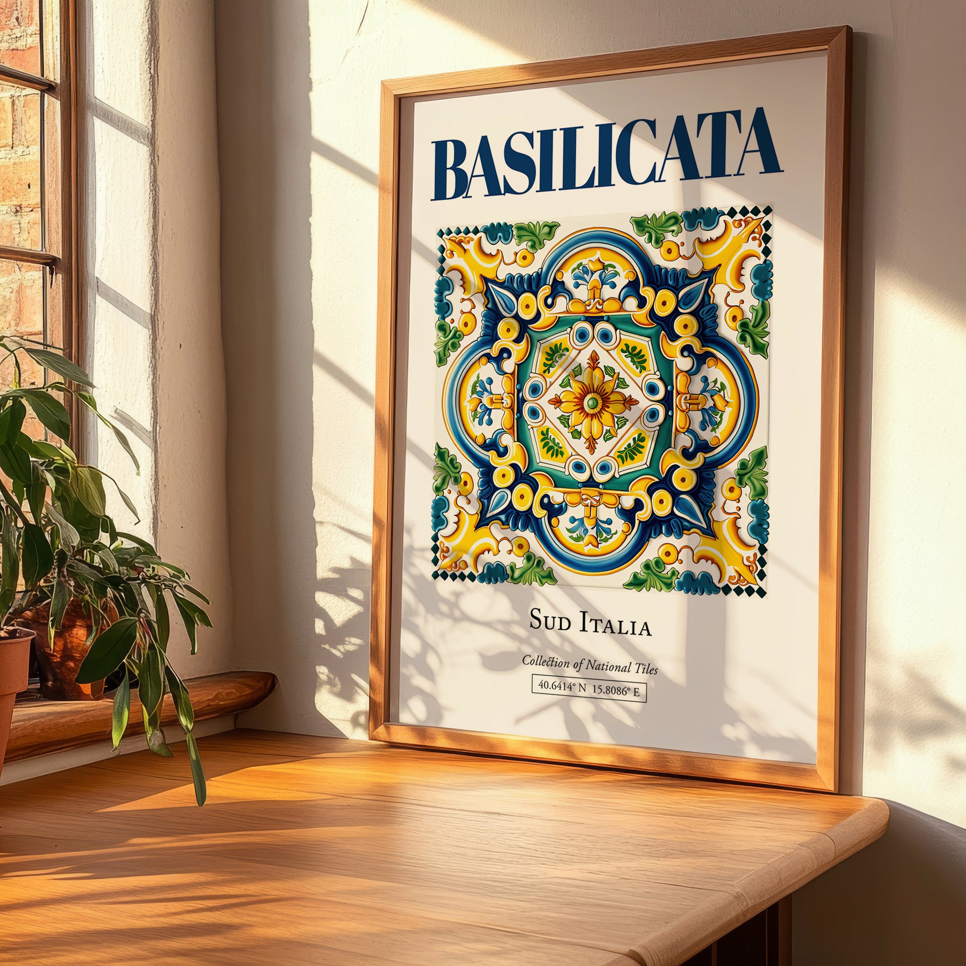 Basilicata, Italy – Travel Wall Decor, clean layout with no caption